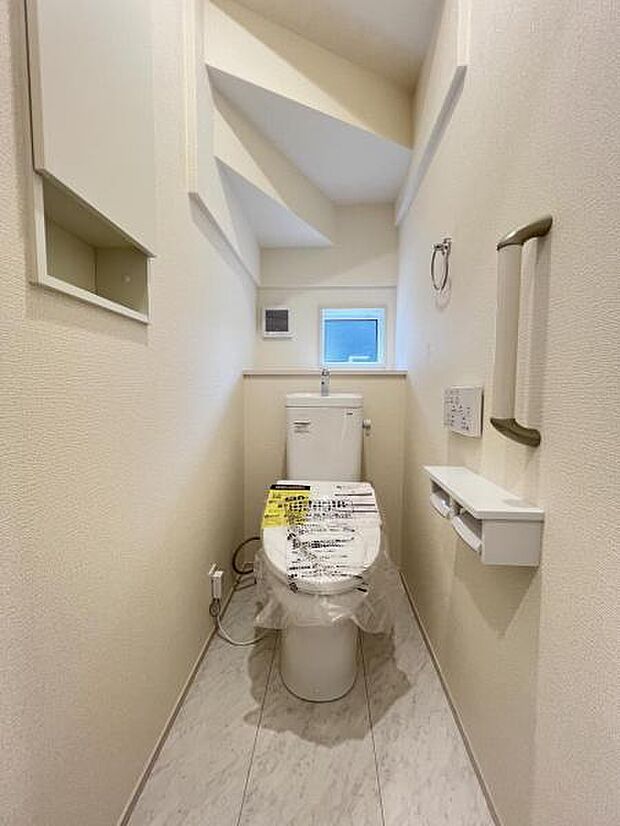 ほっと安らげるトイレ空間です。