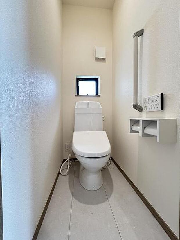 ほっと安らげるトイレ空間です。