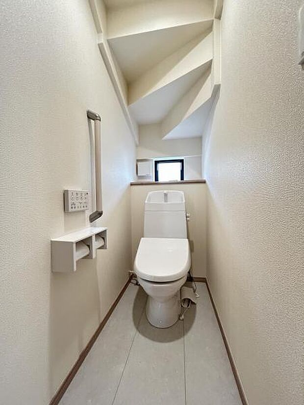 ほっと安らげるトイレ空間です。