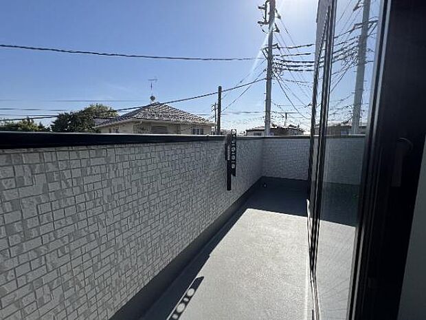 お洗濯ものを気持ち良く太陽の光で干せるのが嬉しいですね。