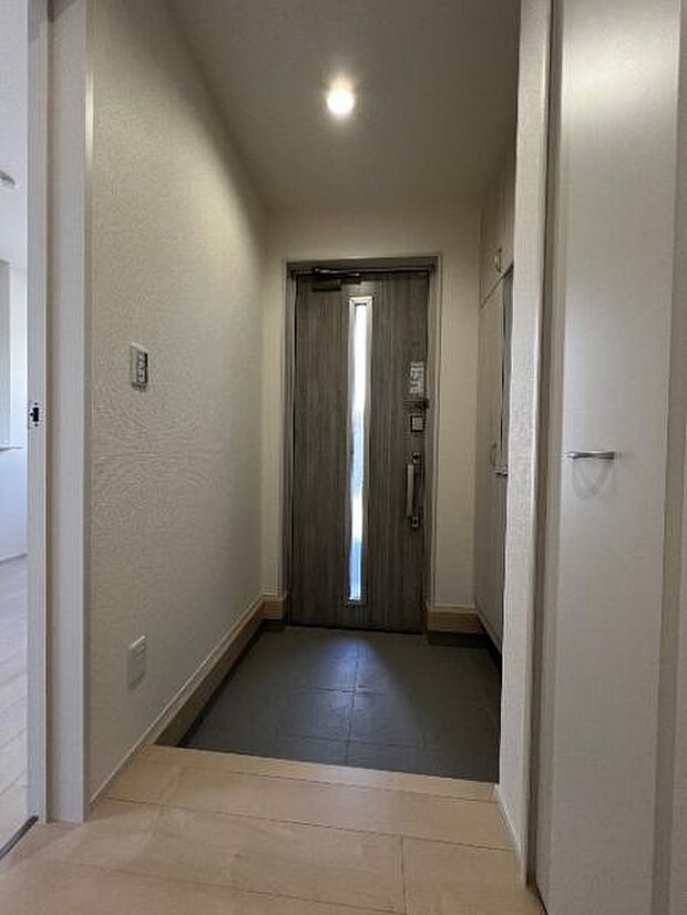 いつも気持ちよくご家族を迎えられる玄関です。