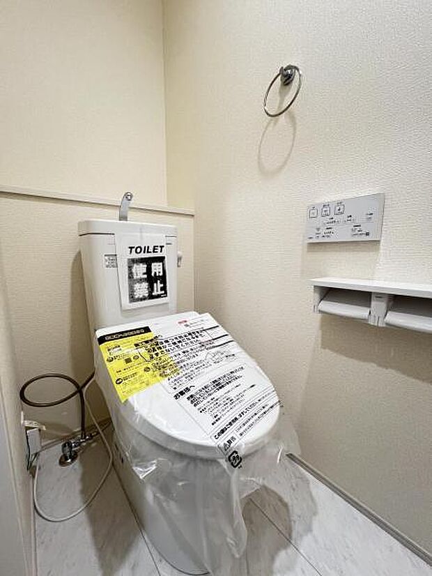 ほっと安らげるトイレ空間です。