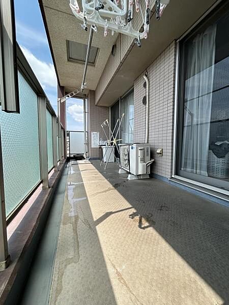 お洗濯ものを気持ち良く太陽の光で干せるのが嬉しいですね。