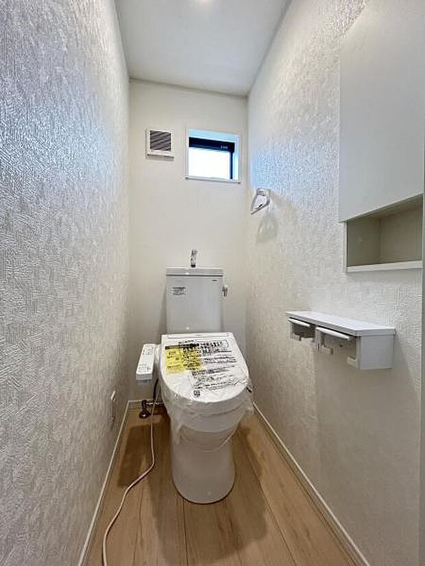 ほっと安らげるトイレ空間です。