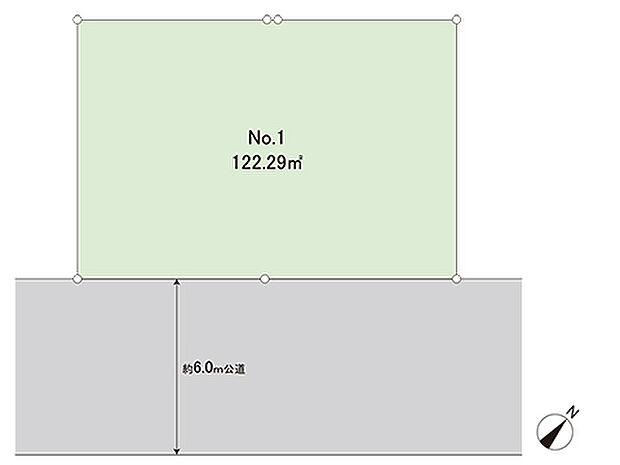 区画図です。図面と異なる場合は現況を優先させていただきます。
