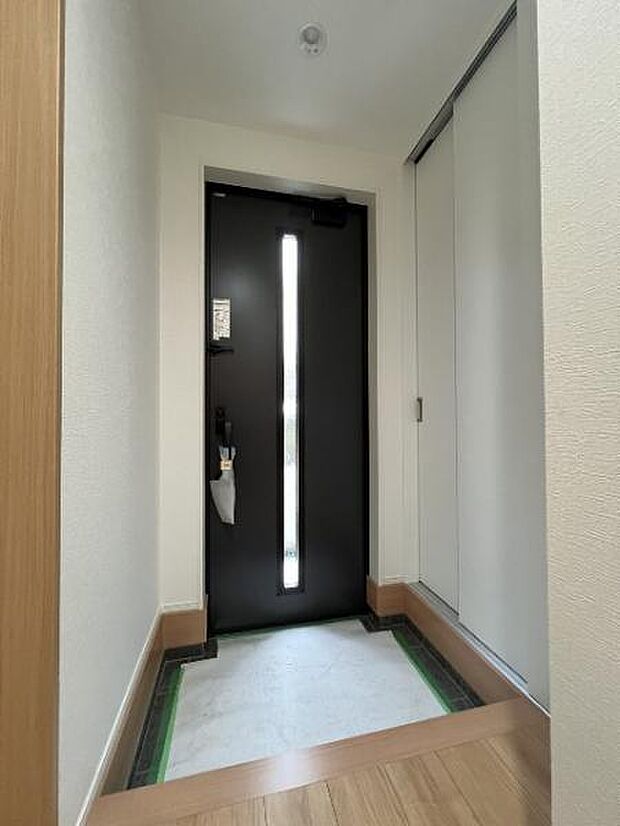 いつも気持ちよくご家族を迎えられる玄関です。