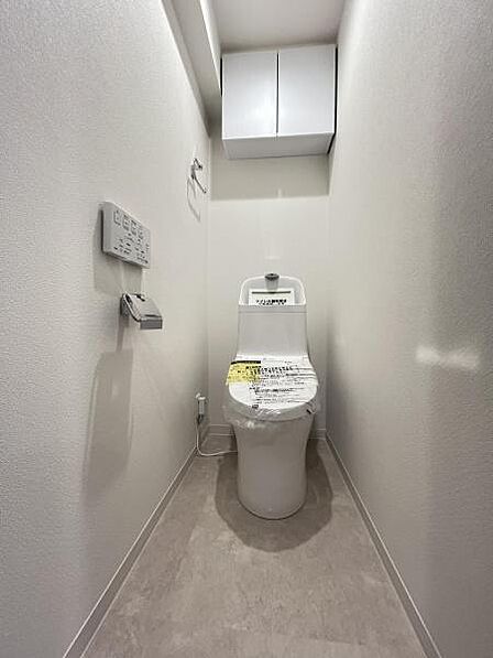 ほっと安らげるトイレ空間です。