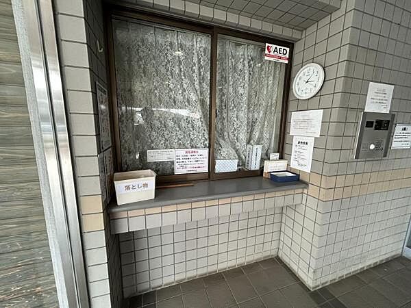 受付カウンターです。