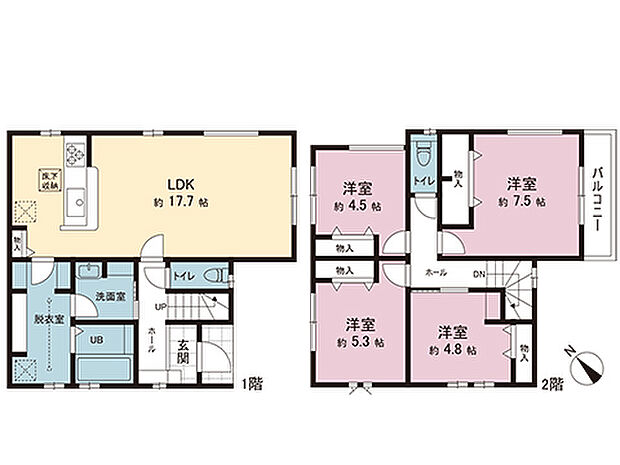 間取図です。図面と異なる場合は現況を優先させていただきます。