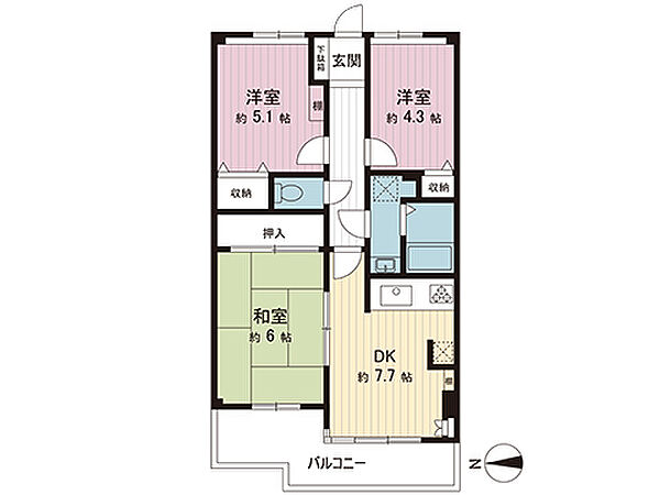 間取り：311002483988