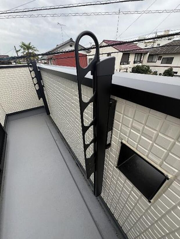 お洗濯ものを気持ち良く太陽の光で干せるのが嬉しいですね。