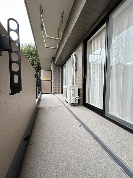 お洗濯ものを気持ち良く太陽の光で干せるのが嬉しいですね。
