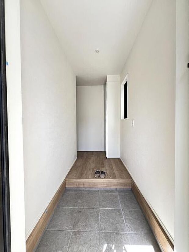 いつも気持ちよくご家族を迎えられる玄関です。