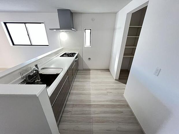 料理の時間が楽しくなるキッチンスペースです。