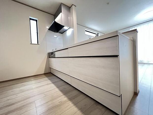 料理の時間が楽しくなるキッチンスペースです。