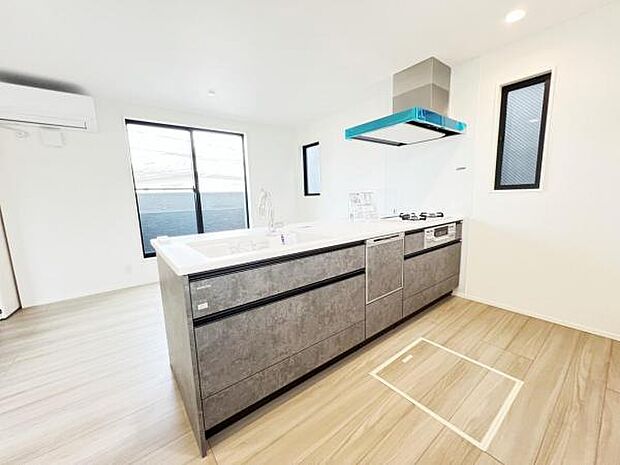 料理の時間が楽しくなるキッチンスペースです。