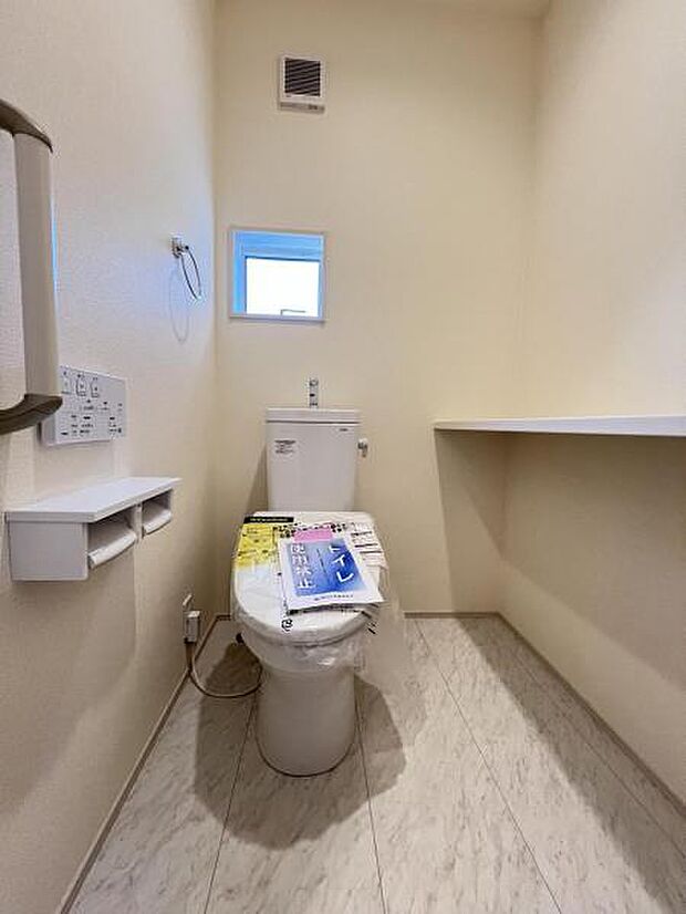 ほっと安らげるトイレ空間です。