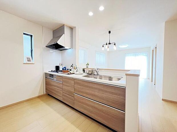 料理の時間が楽しくなるキッチンスペースです。