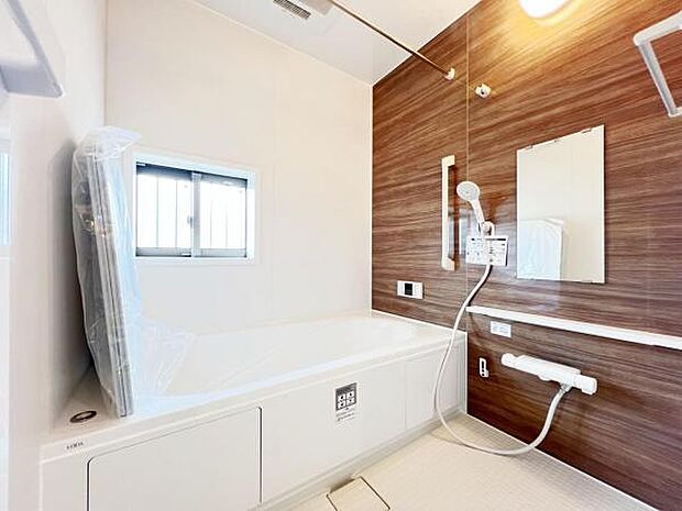 お風呂でほっとひといき。1日の疲れを癒しましょう。