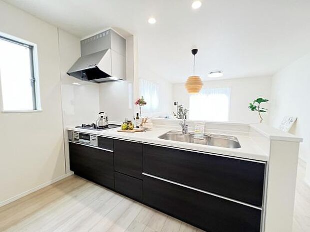 料理の時間が楽しくなるキッチンスペースです。