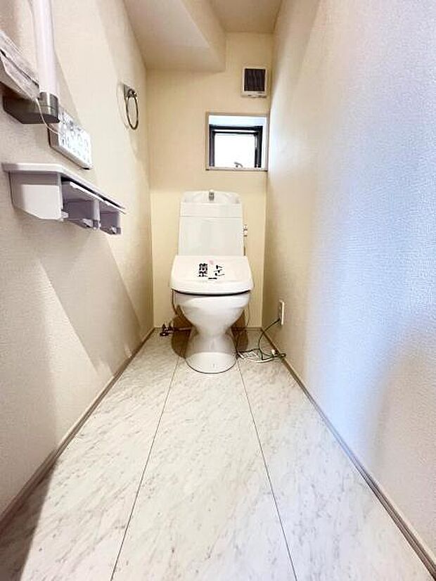 ほっと安らげるトイレ空間です。