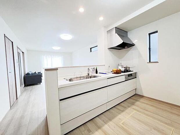 料理の時間が楽しくなるキッチンスペースです。