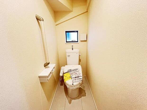 ほっと安らげるトイレ空間です。