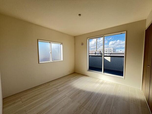 子供部屋にもちょうど良い大きさのお部屋です。