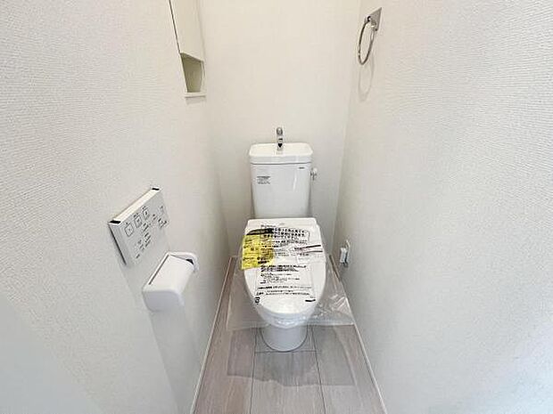 ほっと安らげるトイレ空間です。