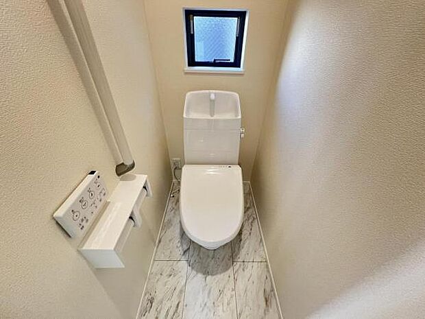 ほっと安らげるトイレ空間です。
