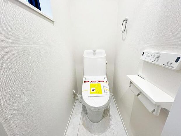 ほっと安らげるトイレ空間です。