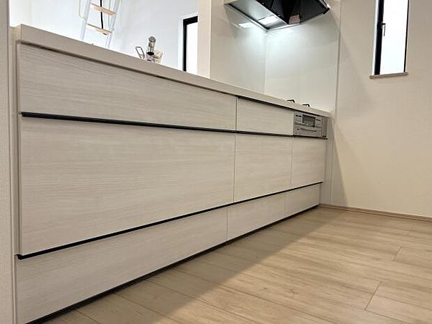 料理の時間が楽しくなるキッチンスペースです。