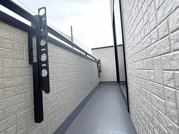 お洗濯ものを気持ち良く太陽の光で干せるのが嬉しいですね。