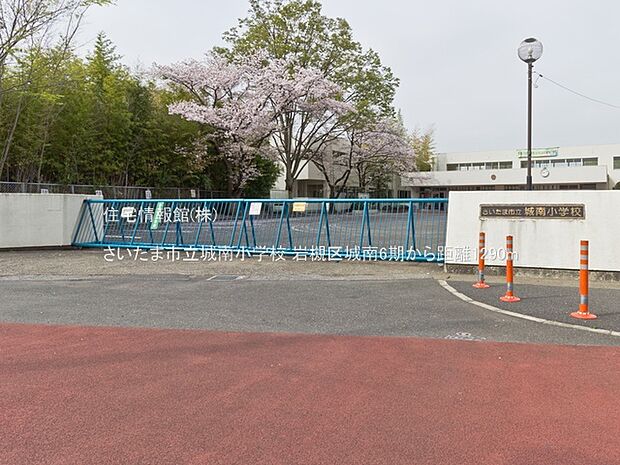 さいたま市立城南小学校まで約1290m(徒歩17分)