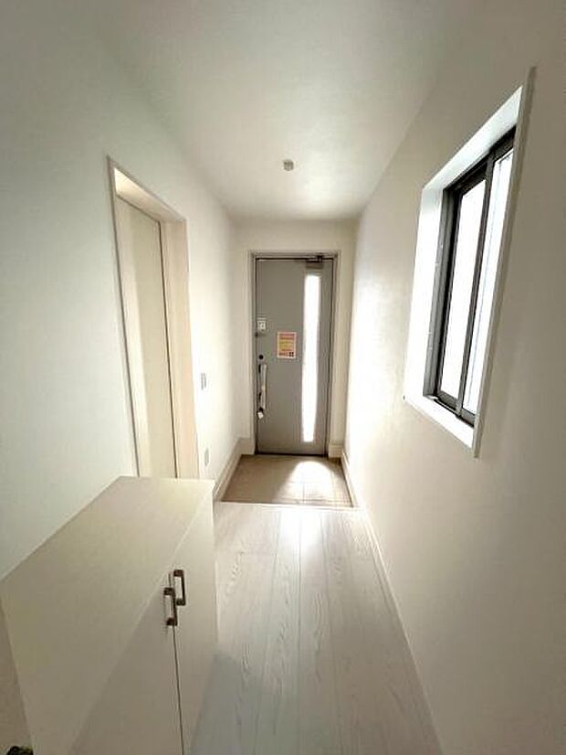 いつも気持ちよくご家族を迎えられる玄関です。