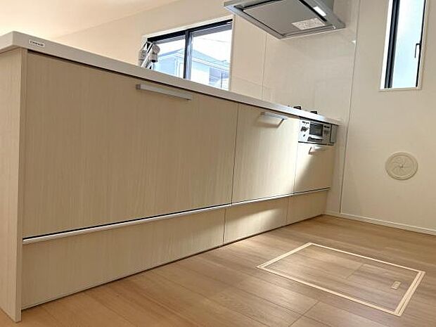 料理の時間が楽しくなるキッチンスペースです。