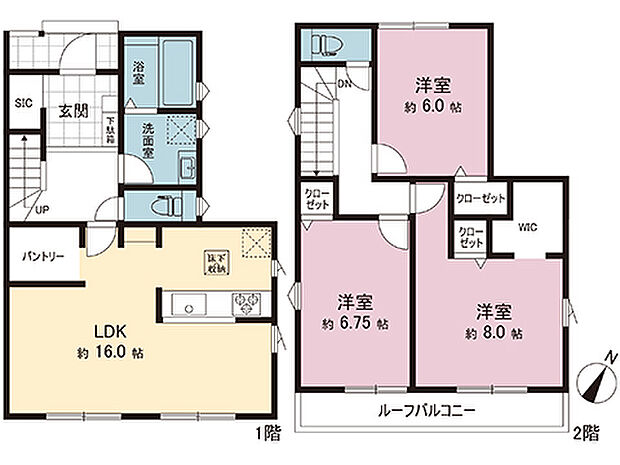 間取図です。図面と異なる場合は現況を優先させていただきます。