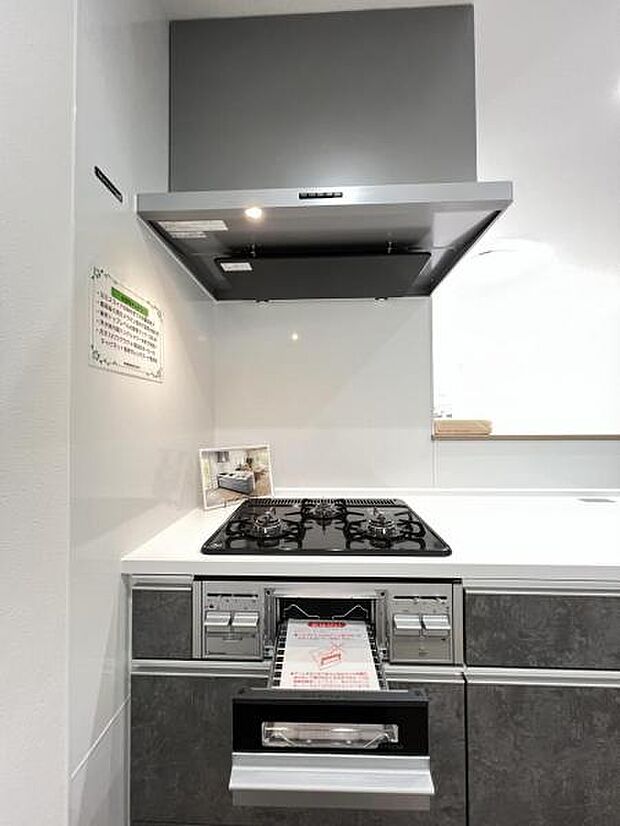 料理の時間が楽しくなるキッチンスペースです。