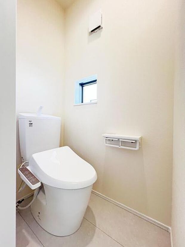 ほっと安らげるトイレ空間です。