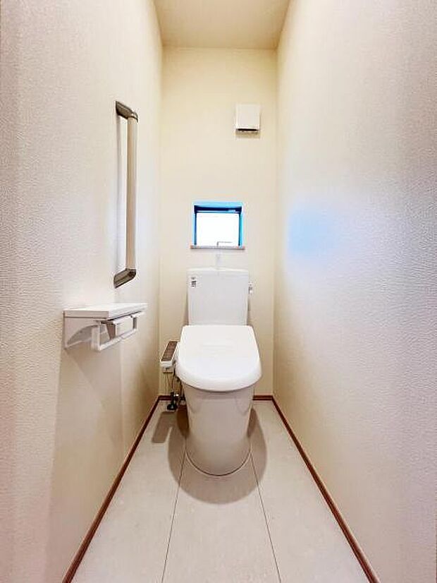 ほっと安らげるトイレ空間です。