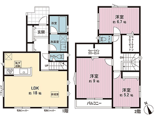 間取図です。図面と異なる場合は現況を優先させていただきます。