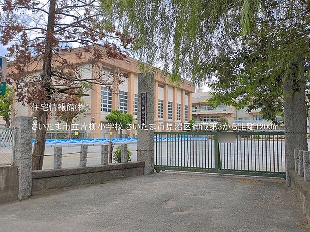 さいたま市立片柳小学校まで約1200m（徒歩15分）