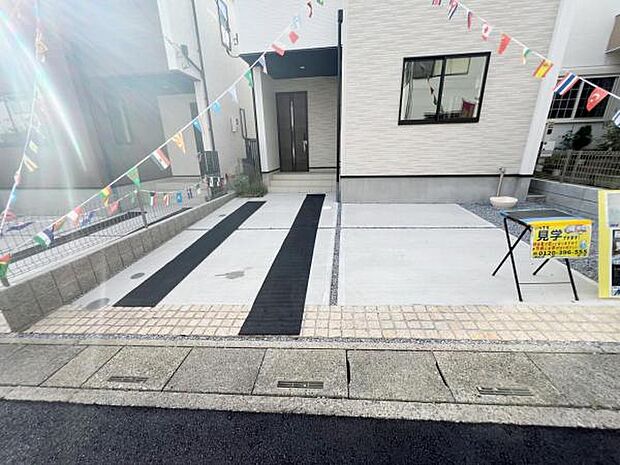 駐車場ももちろん完備しておりますのでお車所有の方にも心強いです。