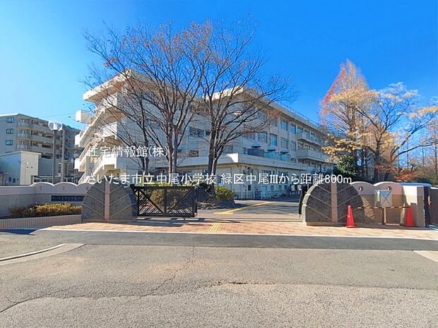 さいたま市立中尾小学校まで約800m（徒歩10分）
