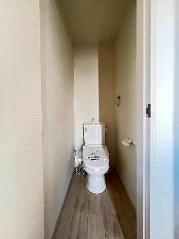 ほっと安らげるトイレ空間です。