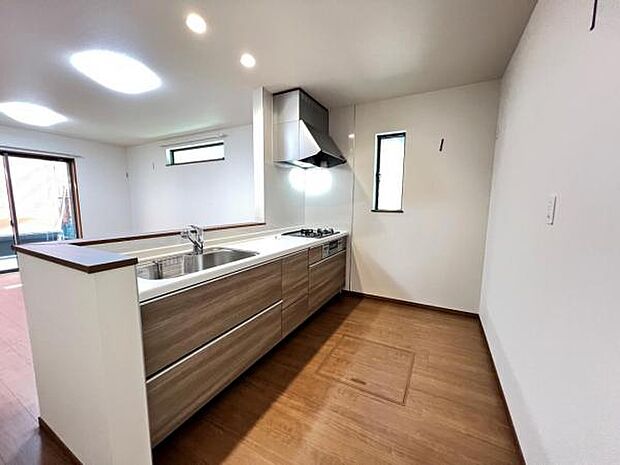 料理の時間が楽しくなるキッチンスペースです。