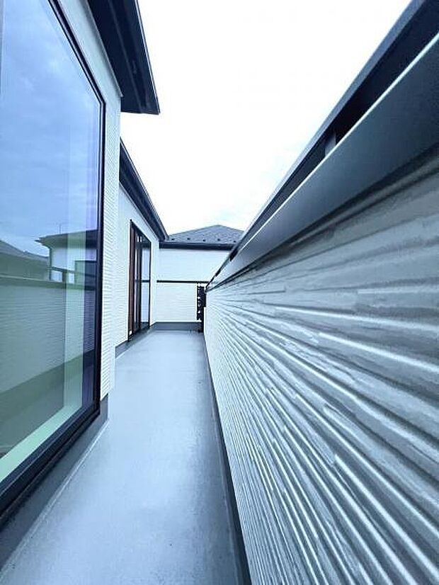 お洗濯ものを気持ち良く太陽の光で干せるのが嬉しいですね。