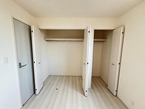 収納豊富な間取りで、室内もスッキリ快適です。