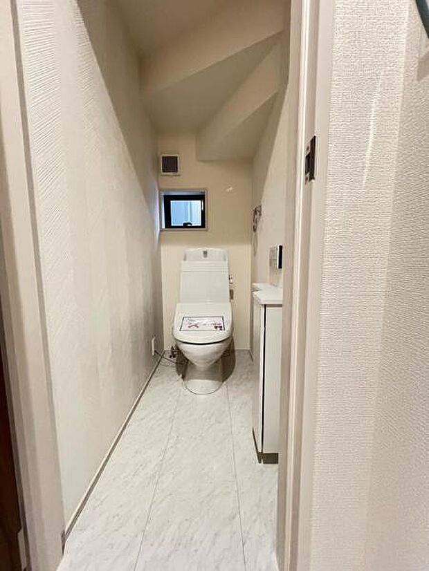 ほっと安らげるトイレ空間です。