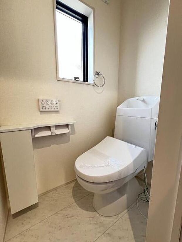 ほっと安らげるトイレ空間です。